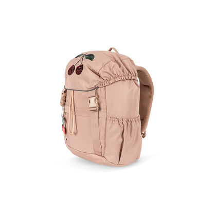 Konges Sløjd Clover School Bag with Gym Bag and Rain Cover - Cherry