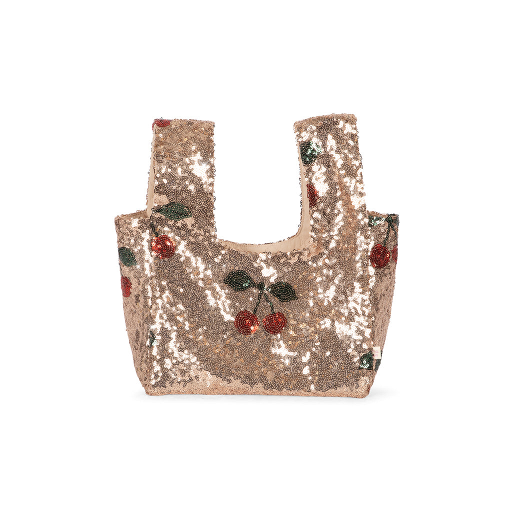 Konges Sløjd Tote Bag, Starla Sequin – Ma Grande Cerise Blush