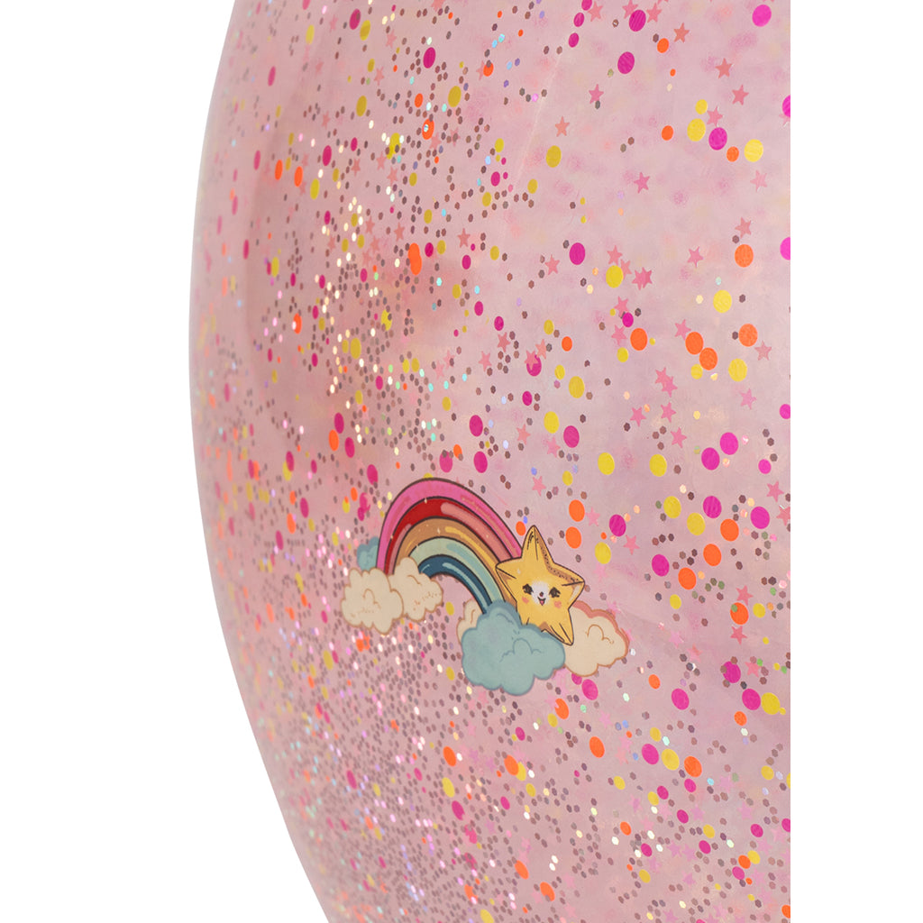 Konges Sløjd Glitter Bouncy Ball, Rainbow
