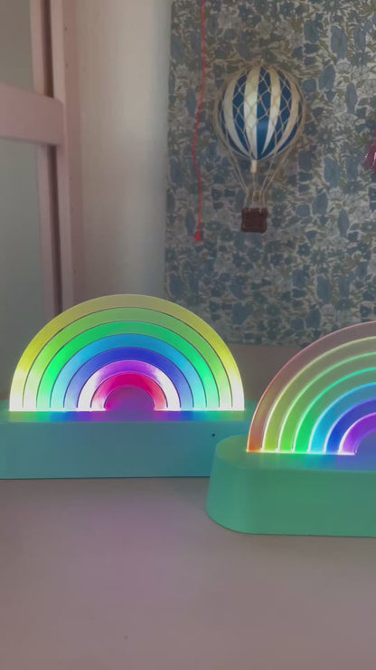 Lalarma Dancing Rainbow Lamp, Blue