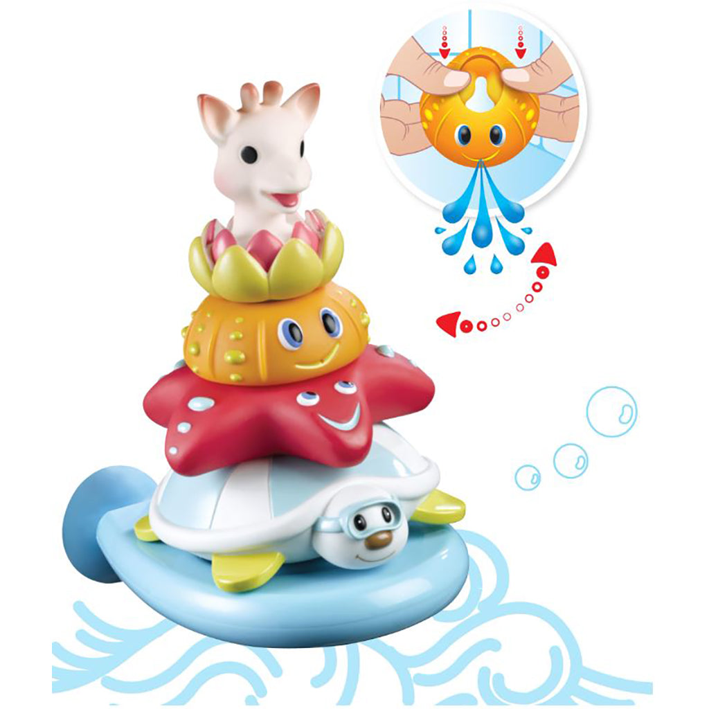 Sophie la girafe, Badelegetøj - Splash and surf pyramide