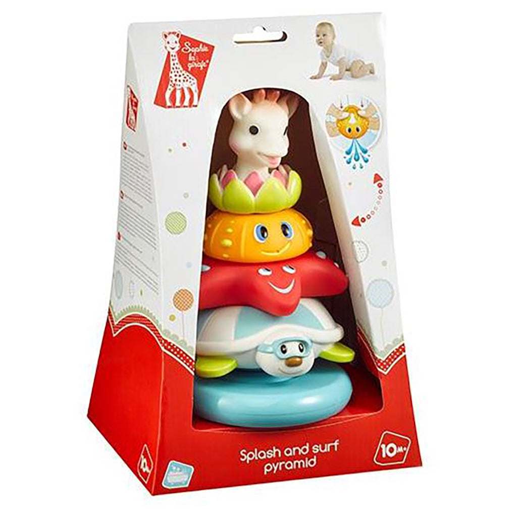 Sophie la girafe, Badelegetøj - Splash and surf pyramide