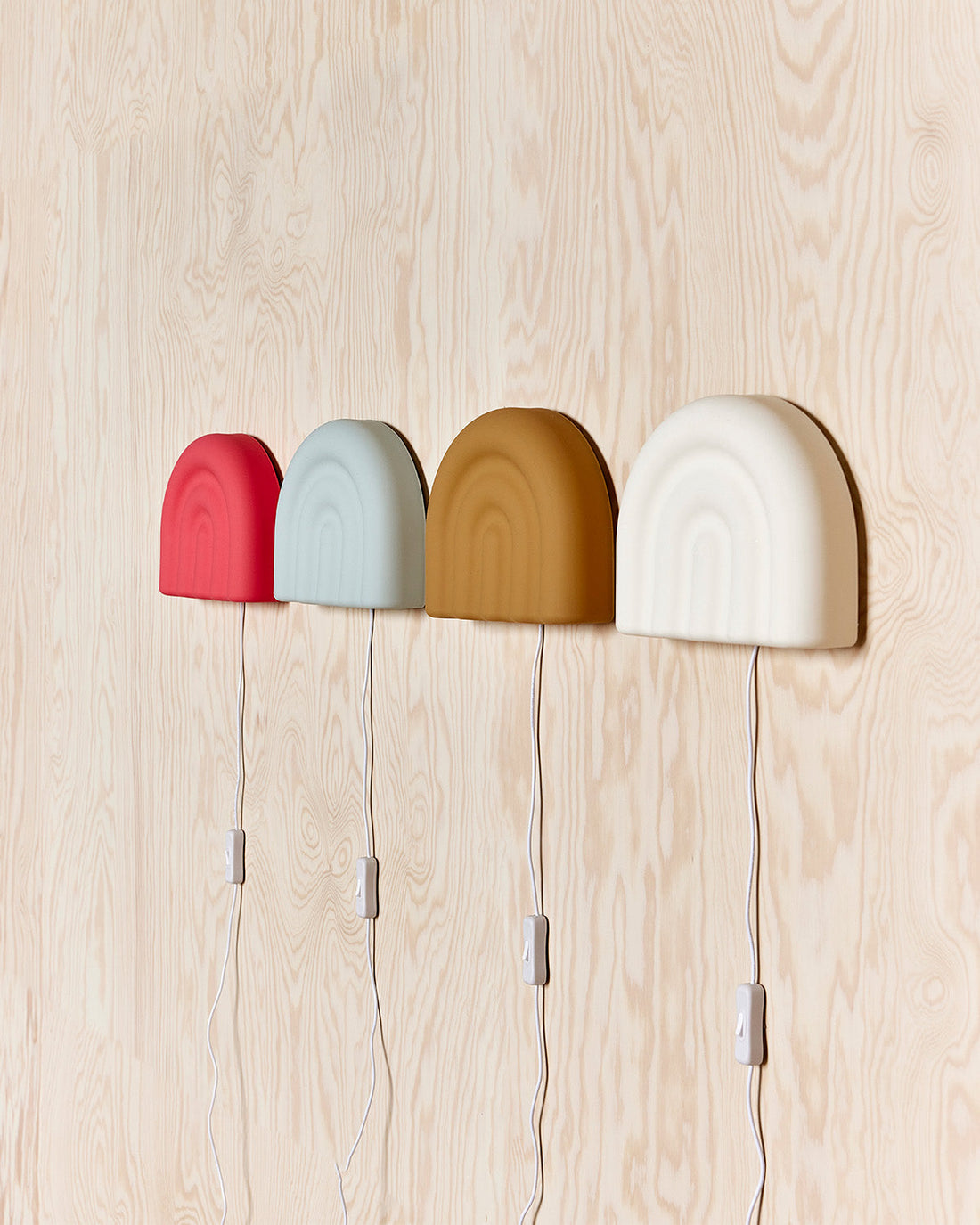 OYOY Wall Lamp, Rainbow - Pale Blue