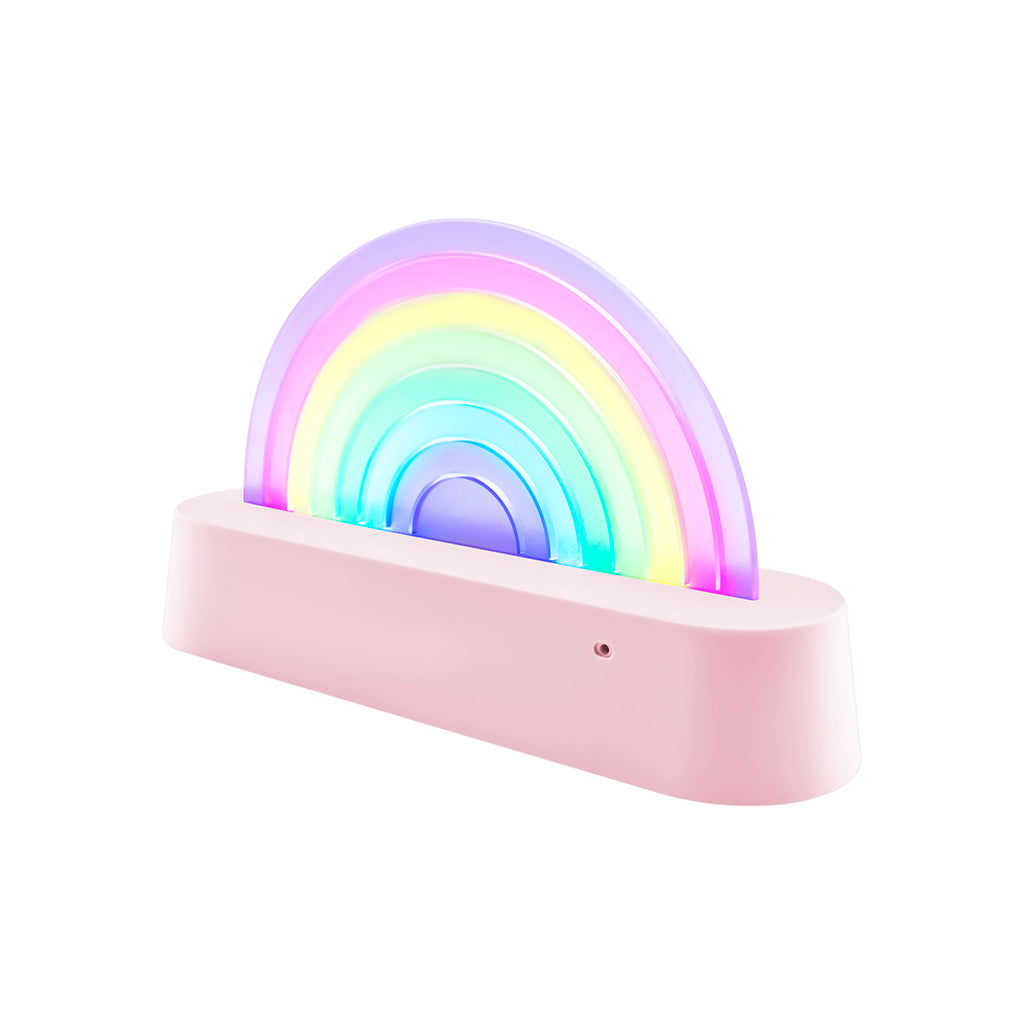 Lalarma Dancing Rainbow Lamp i lyserød