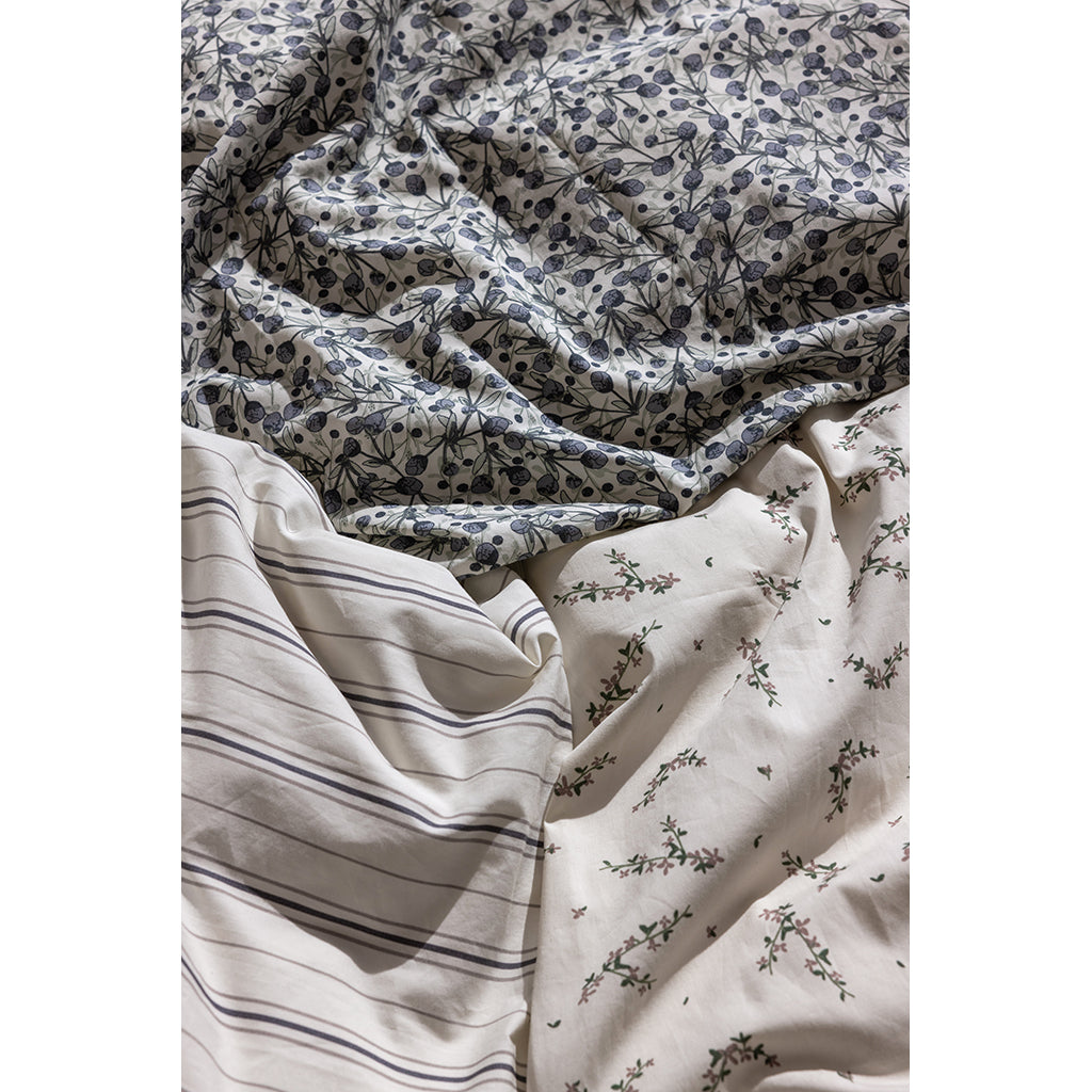 Sebra Baby Bedding, Organic - Powder Blossom