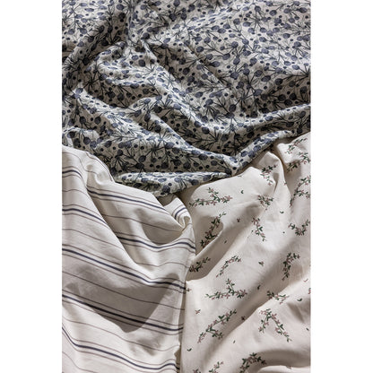 Sebra Baby Bedding, Organic - Powder Blossom