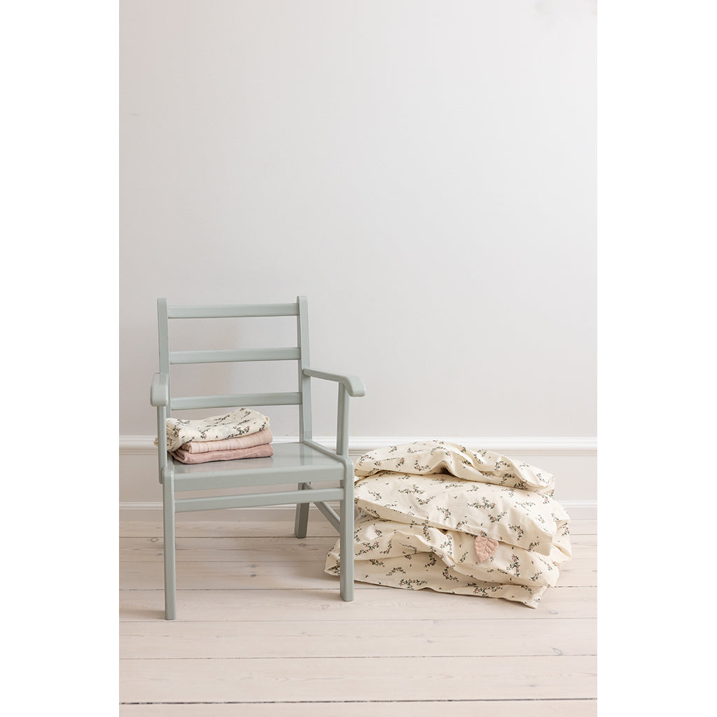 Sebra Junior Bedding, Organic - Powder Blossom
