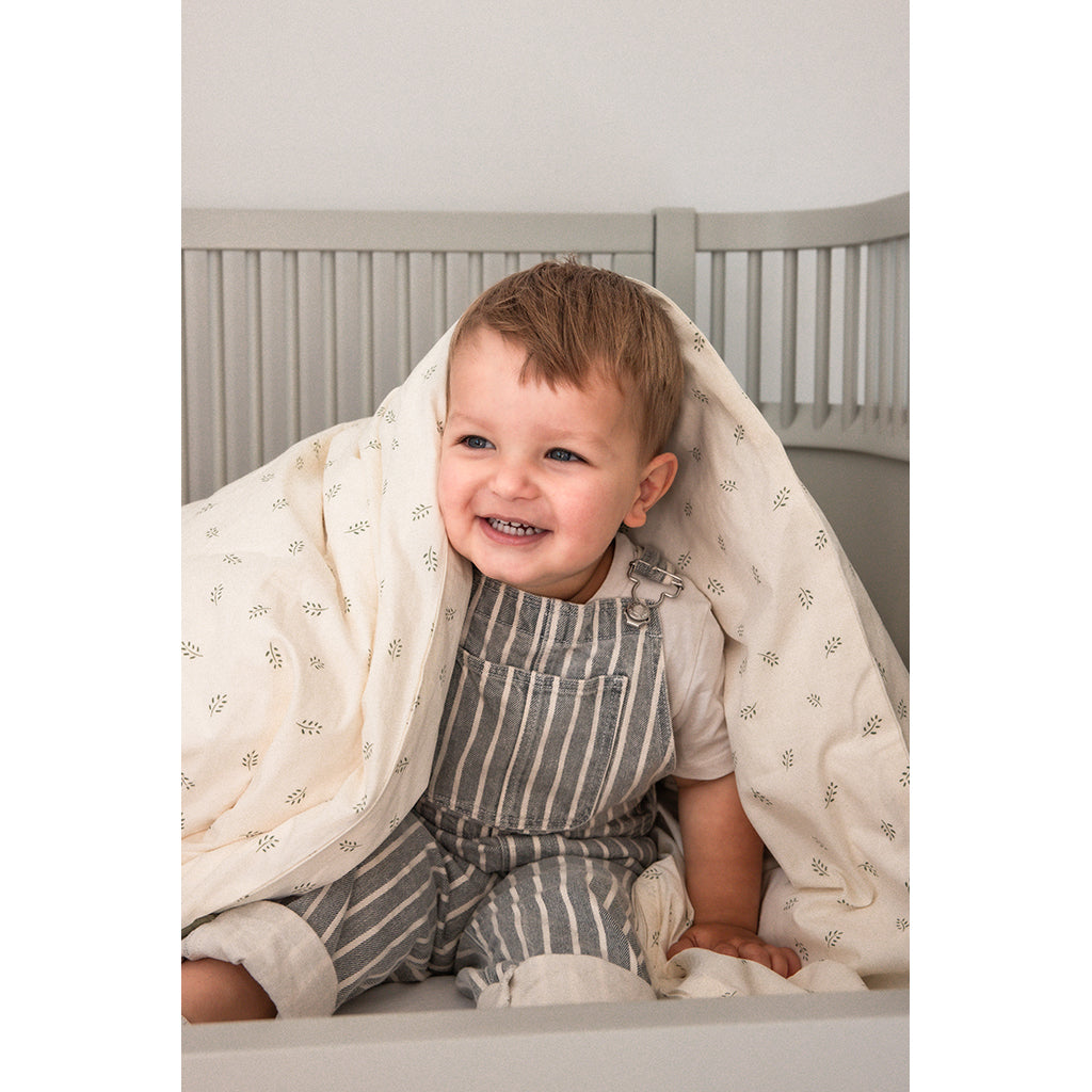 Sebra Junior Bedding, Organic - Sophora Leaves