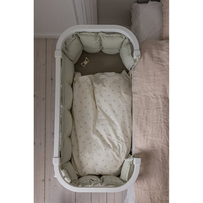 Sebra babyseng, Bedside Crib - Classic white