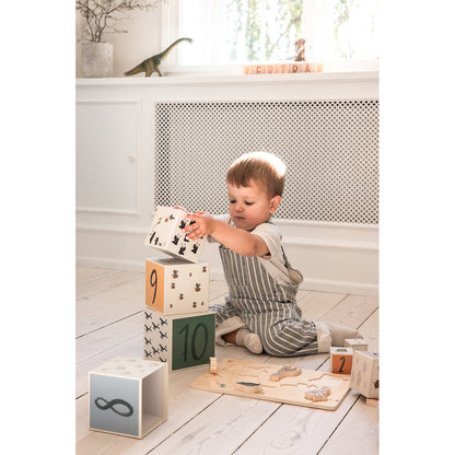 Sebra Stacking Boxes, Set of 10.