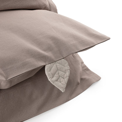 Sebra Junior Bedding, Organic - Jetty Beige