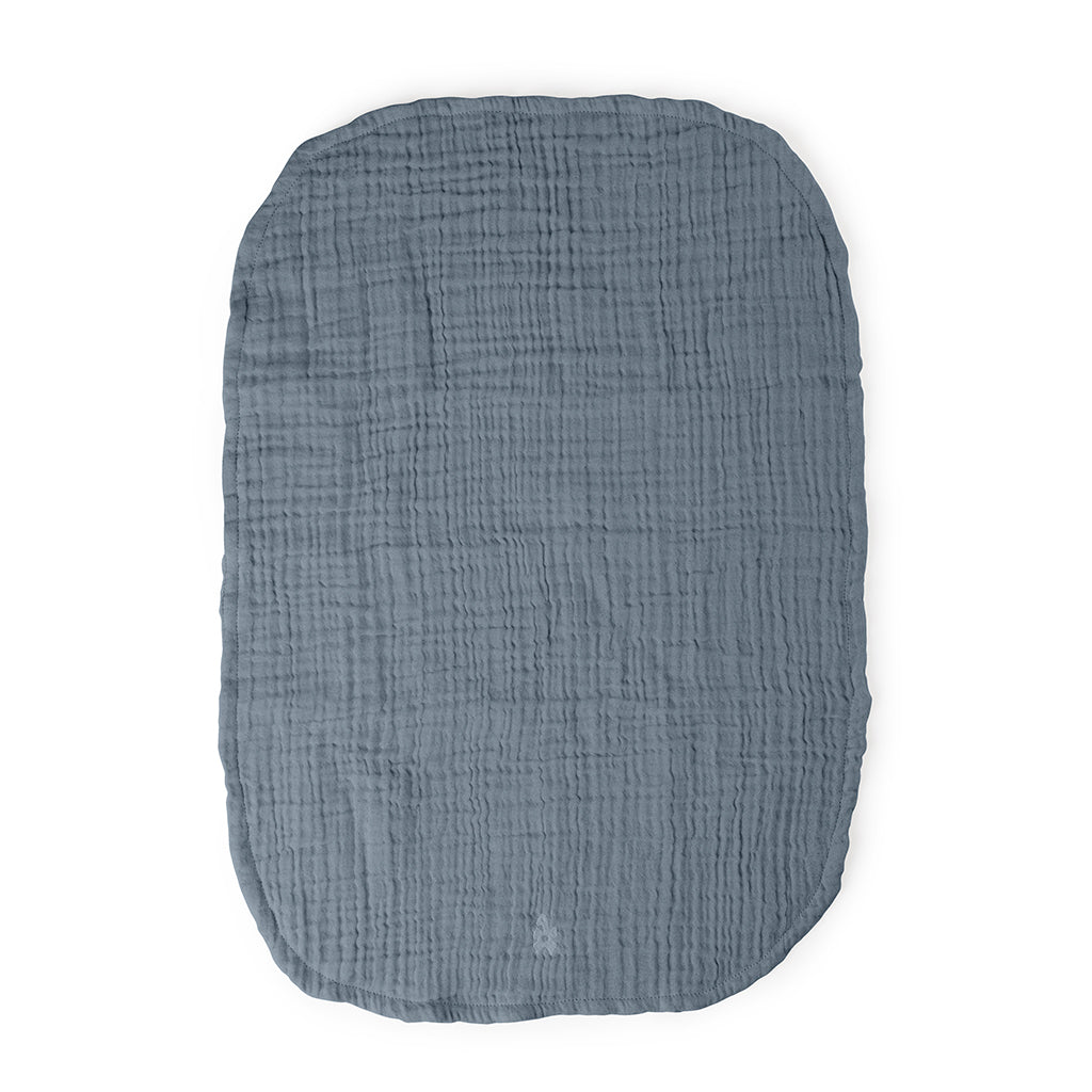Sebra Changing Pads 6-Layer, Set of 2 - Muslin Blue