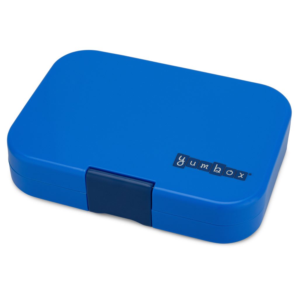 Yumbox Lunchbox with 4 Compartments, Panino, Dino - Surf Blue
