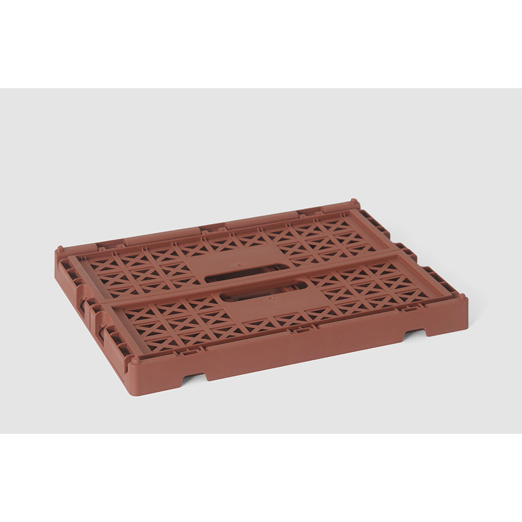 Gergerland Foldable Crate, Size 1 - Terracotta