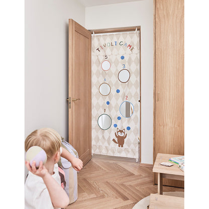 OYOY Multi Tivoli Game, Doorway Hanging Game - 80 x 192 cm