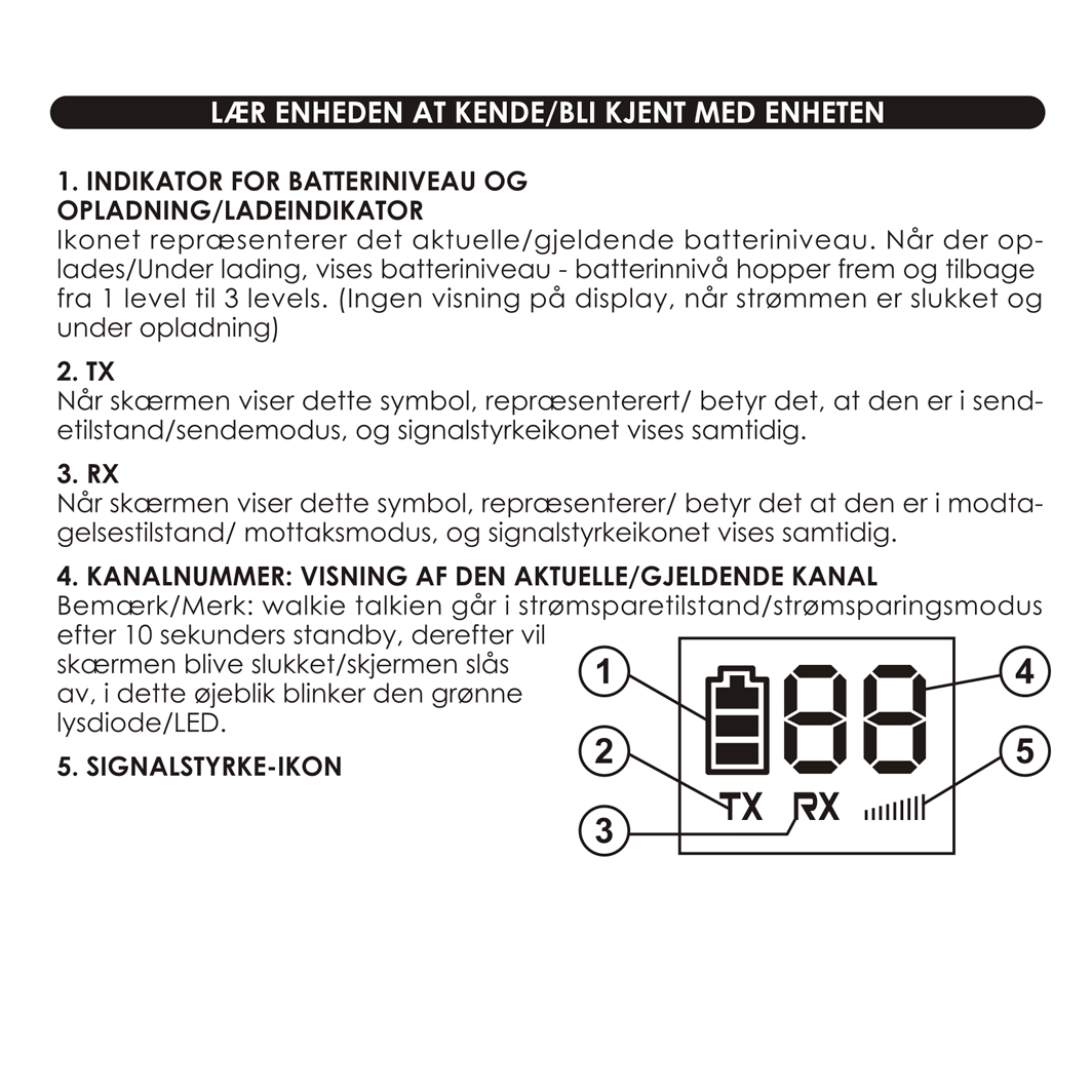 Kidywolf walkie talkie til børn, Kidytalk - Cyan/Nude