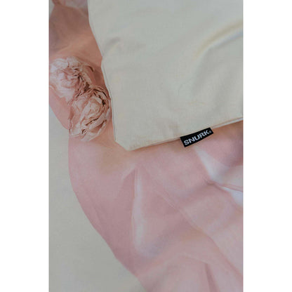 Snurk voksensengetøj, økologisk - Princess beige