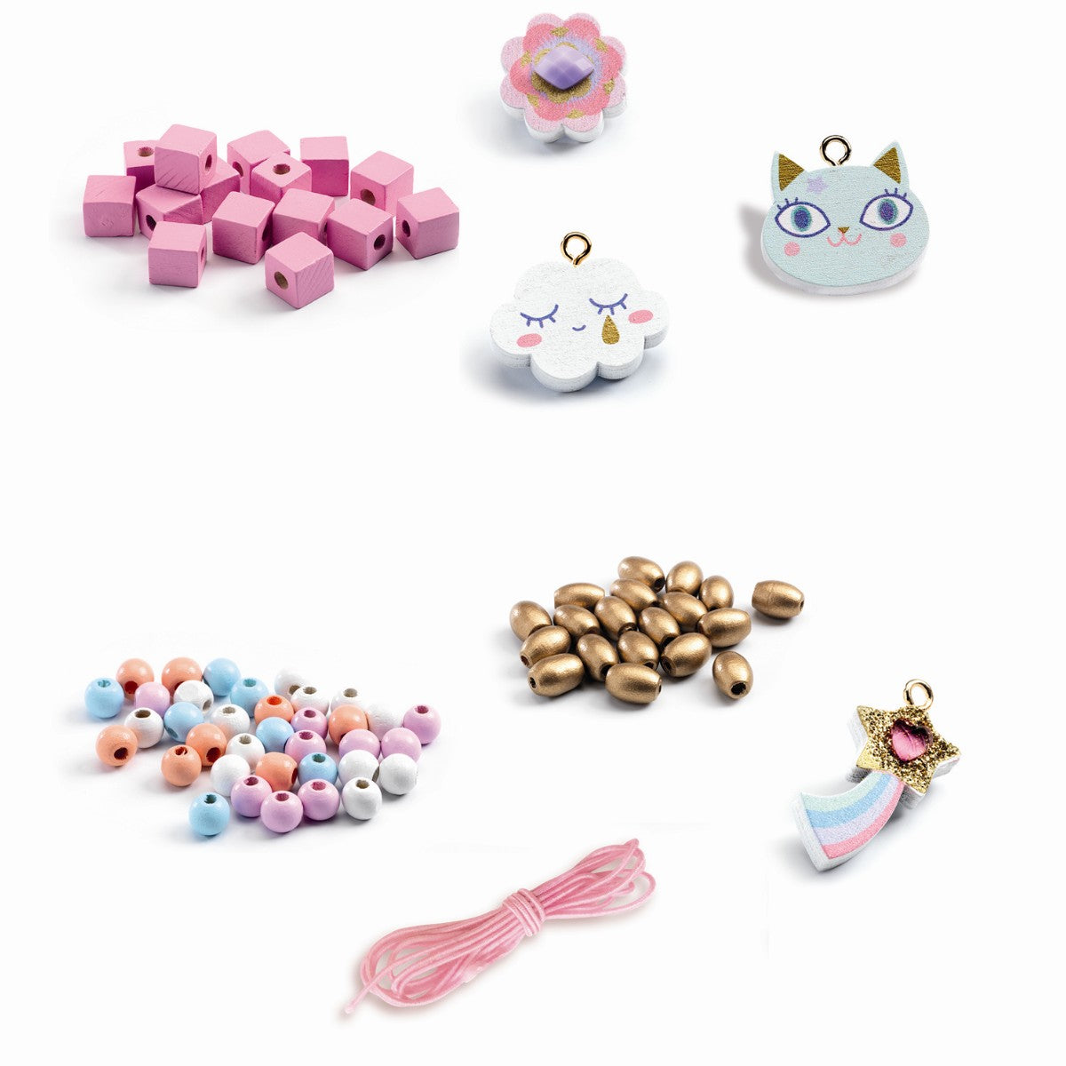 Djeco Creative Kit: Beautiful Headbands