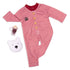 Our Generation dukketøj Onesie nattøj med isbjørnepude og kakao
