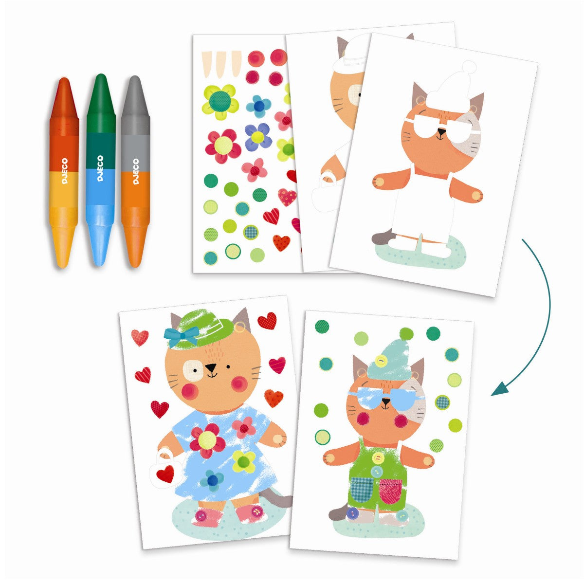 Djeco Creative Craft Set – The House