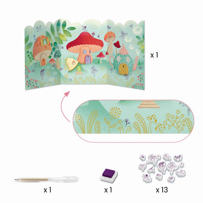 Djeco Creative Craft Kit – Fairies