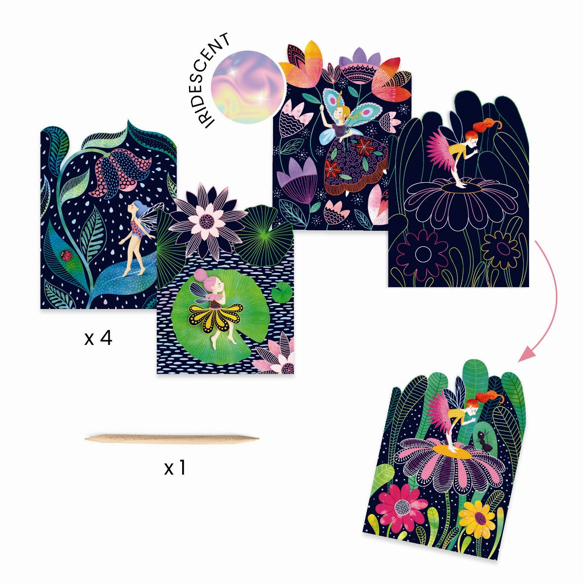 Djeco Creative Craft Kit – Fairies