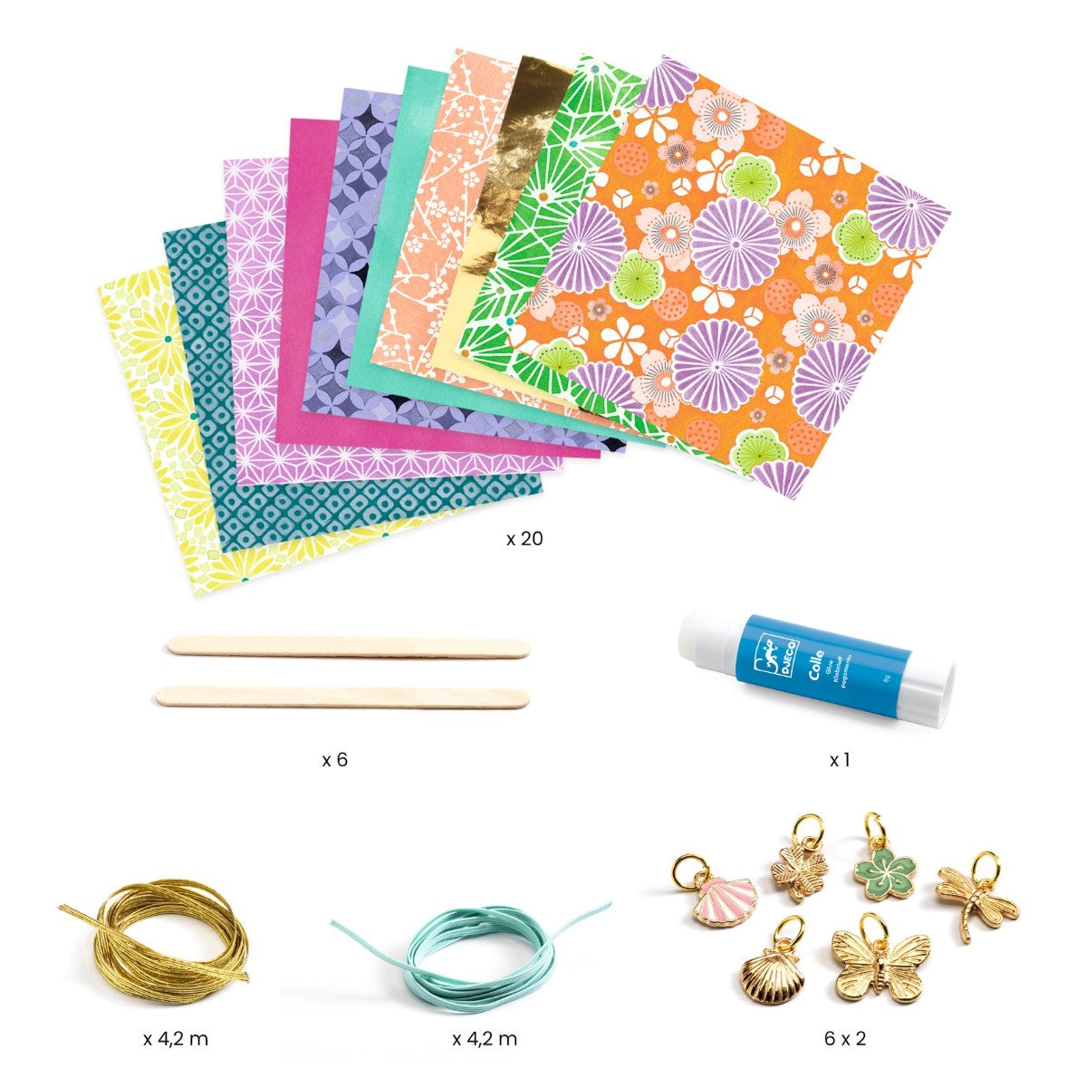 Djeco DIY, Create Your Own Bracelets with Charms