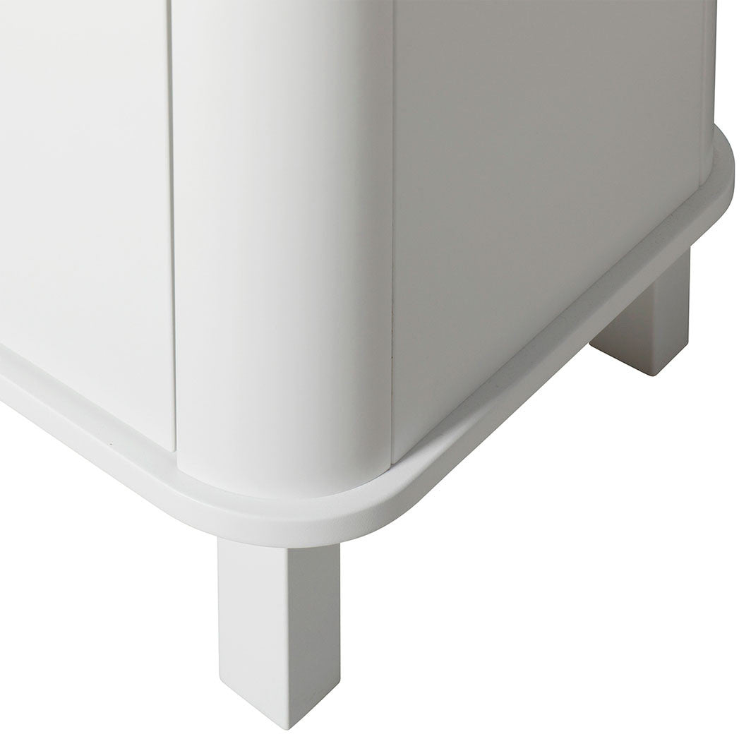 Oliver Furniture Wood Multi-Cabinet with 3 Doors, White