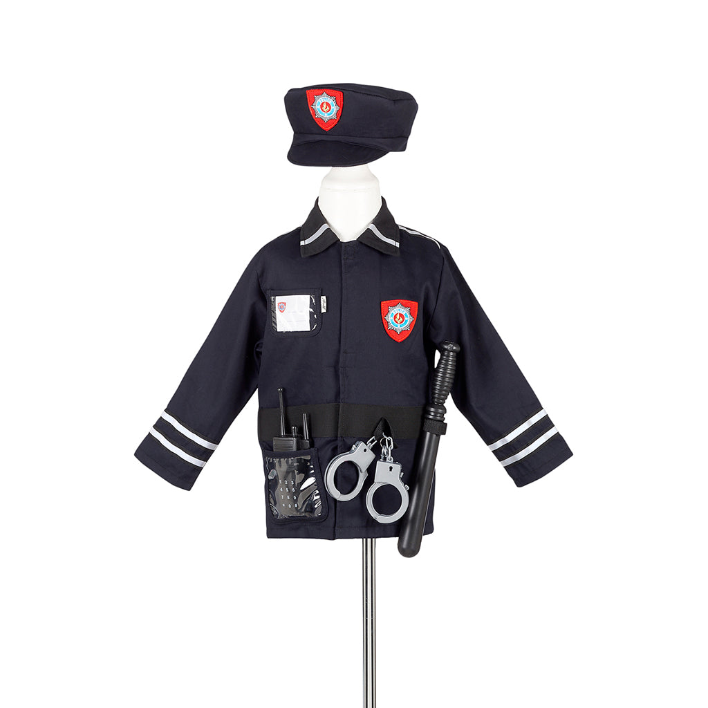 Souza Politimandskostume, str. 4-7 år