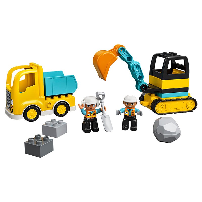 LEGO® Duplo, Lastbil og gravemaskine på larvefødder