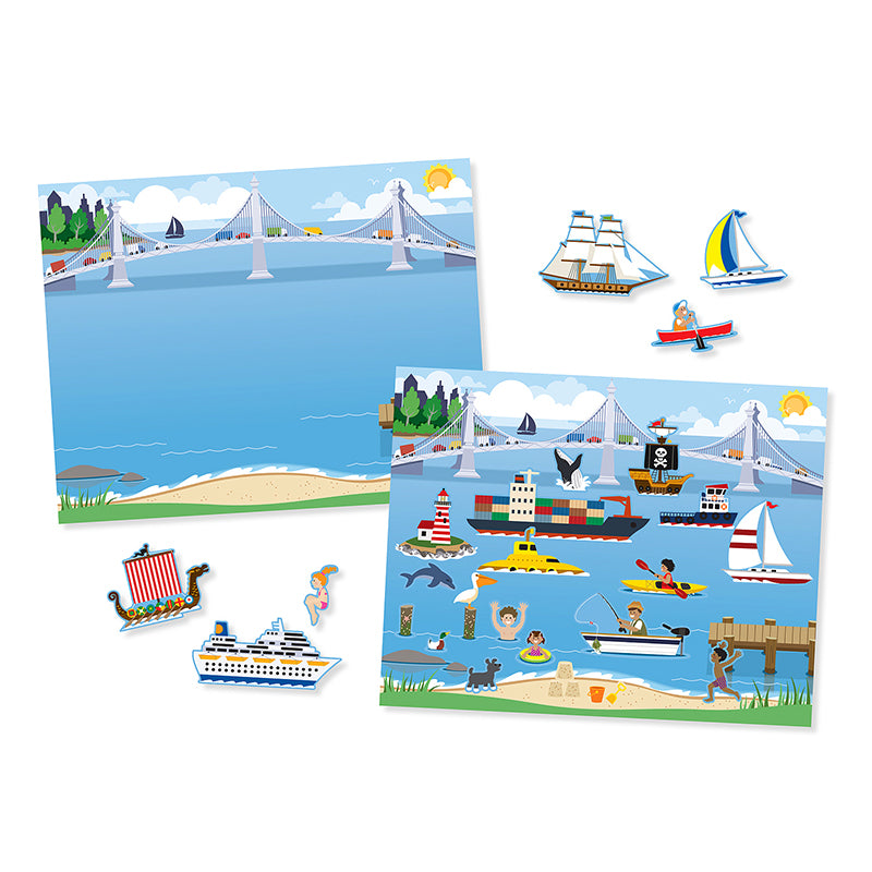 Reusable Foam Stickers - Vehicles