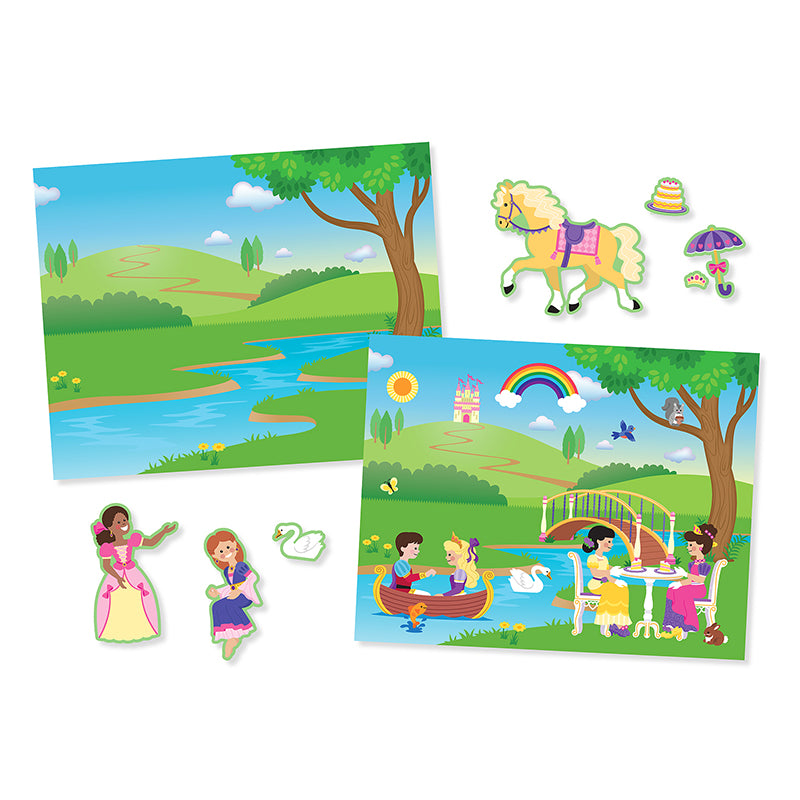 Reusable Foam Stickers - Princess Castle