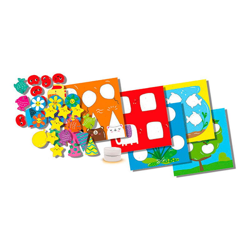 SES Creative, My First Sticker Set - Learn Shapes
