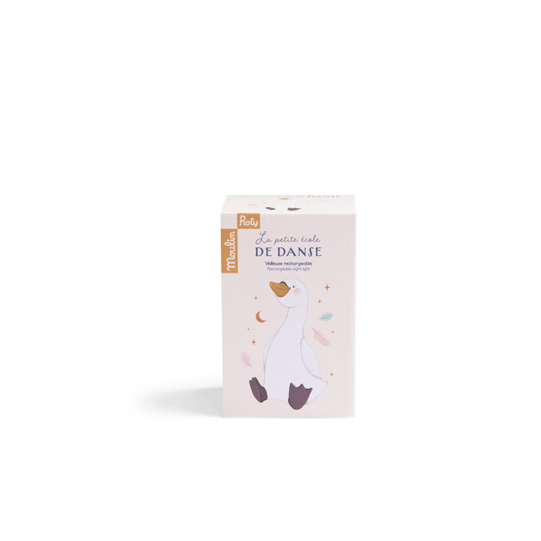 Moulin Roty Night Light, Swanling (USB Rechargeable) - La Petite Ecole de Danse