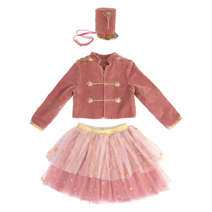 Meri Meri kostume, Rosa nøddeknækker til børn, str. 3-6 år