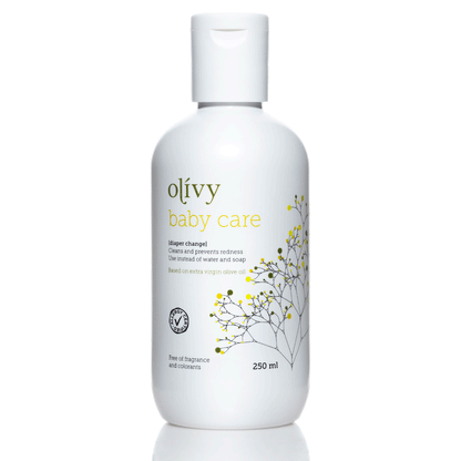 Olivy Baby Care til bleskift, 250 ml.