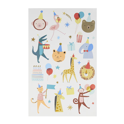Meri Meri Tattoos, Animal Parade