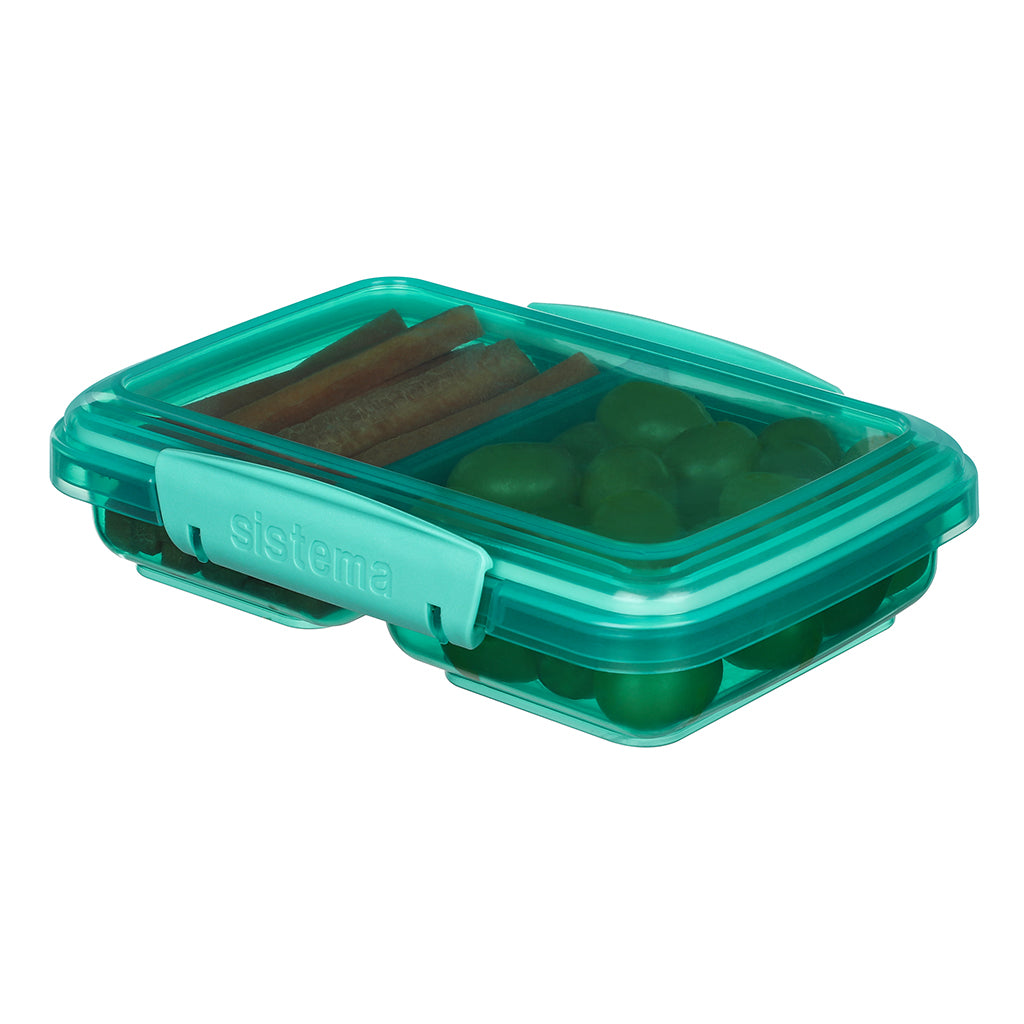 Sistema Food Container Small Split, Trend 350 ml - Teal