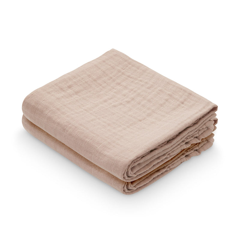 Cam Cam økologisk stofble to-pak i farven dusty rose