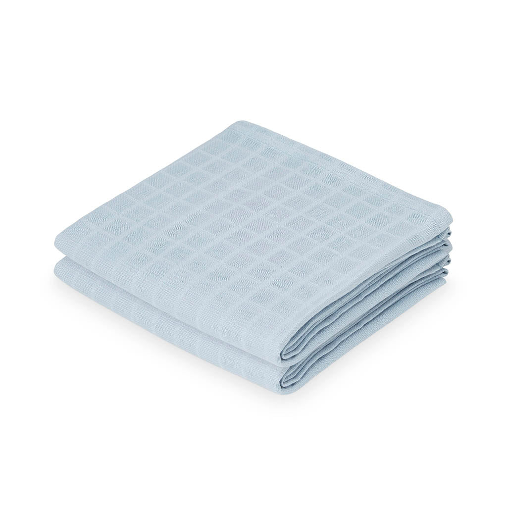 Cam Cam stofble, økologisk, 2-pak Dusty blue