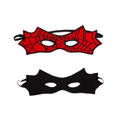 Great Pretenders Costume, Reversible Cape and Mask, Spiderman/Batman - Size 4-6 Years