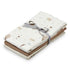 Cam Cam stofble, økologisk, 3-pak - Dreamland, caramel, light sand