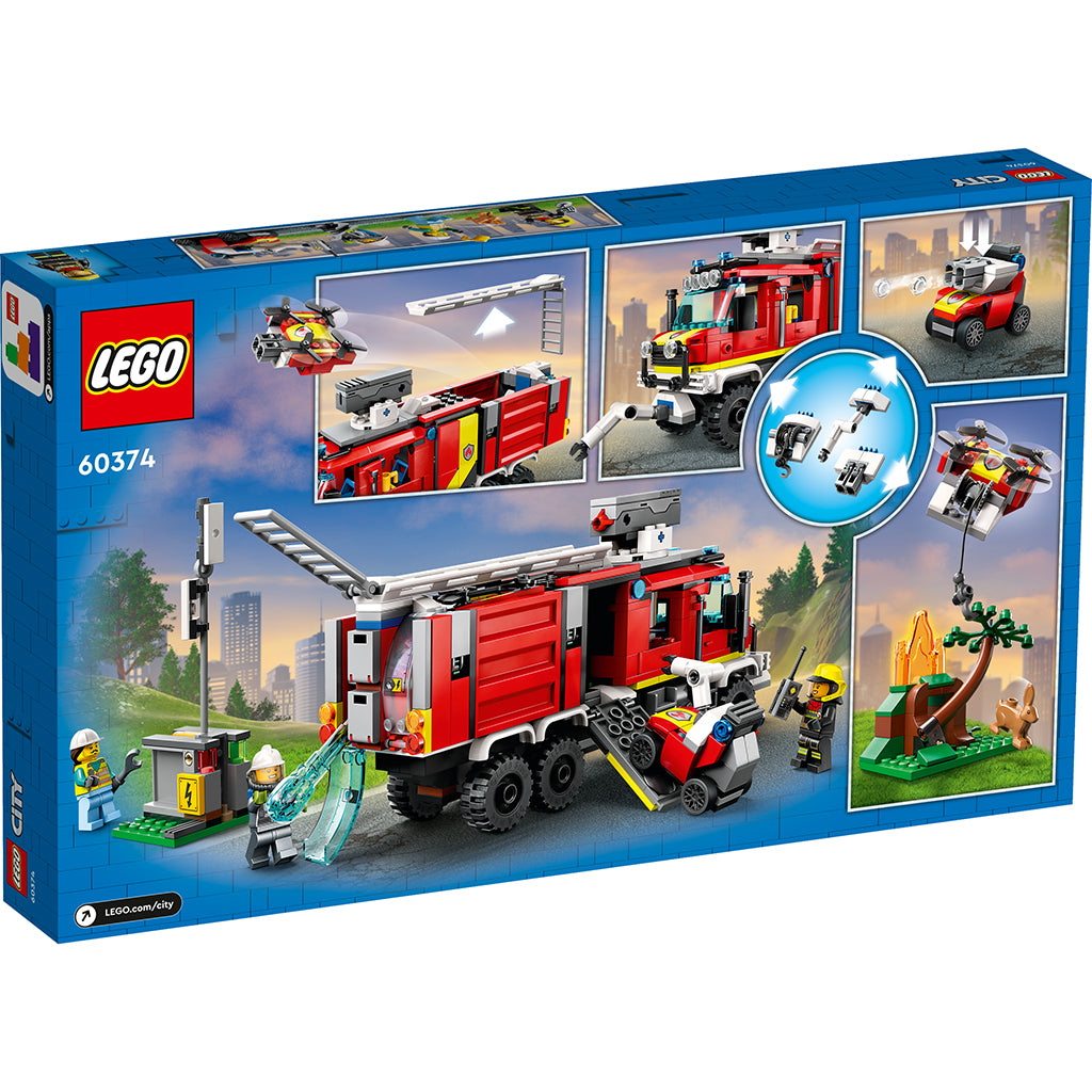 LEGO® City Fire, Fire Department Command Vehicle