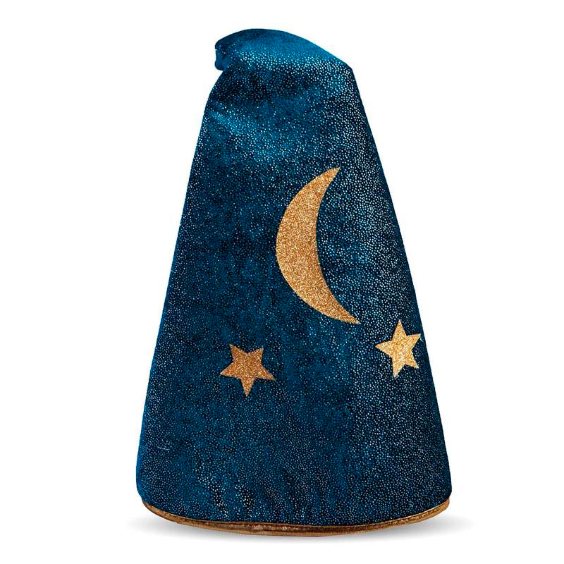 Great Pretenders udklædningstøj, Starry night kappe og hat - str. 5-8 år