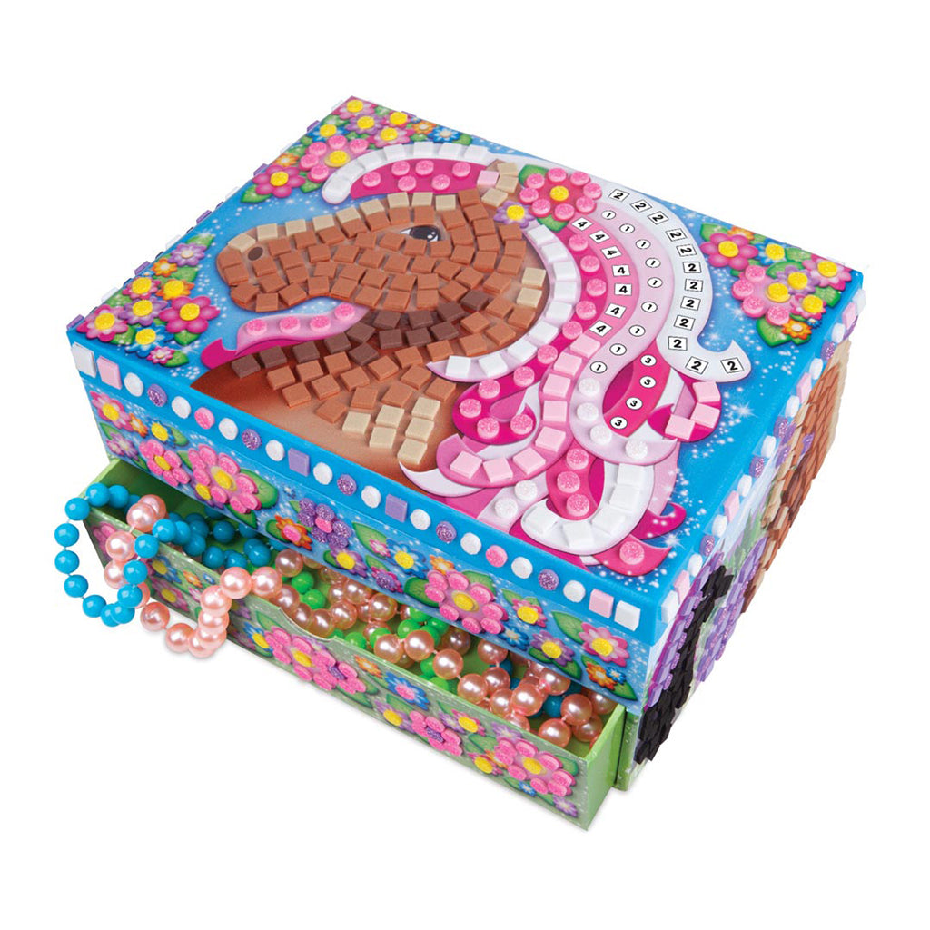 Sticky Mosaics Jewelry Box – Horse