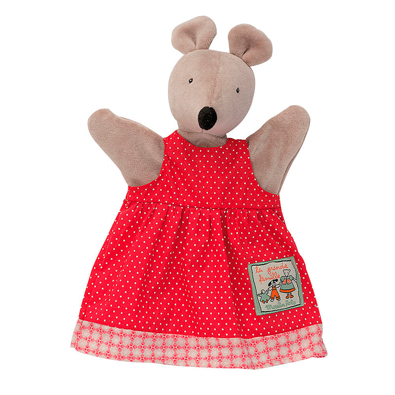 Moulin Roty, hånddukke - Musen Nini