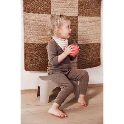 OYOY Æble Cup with Lid and Straw, Red