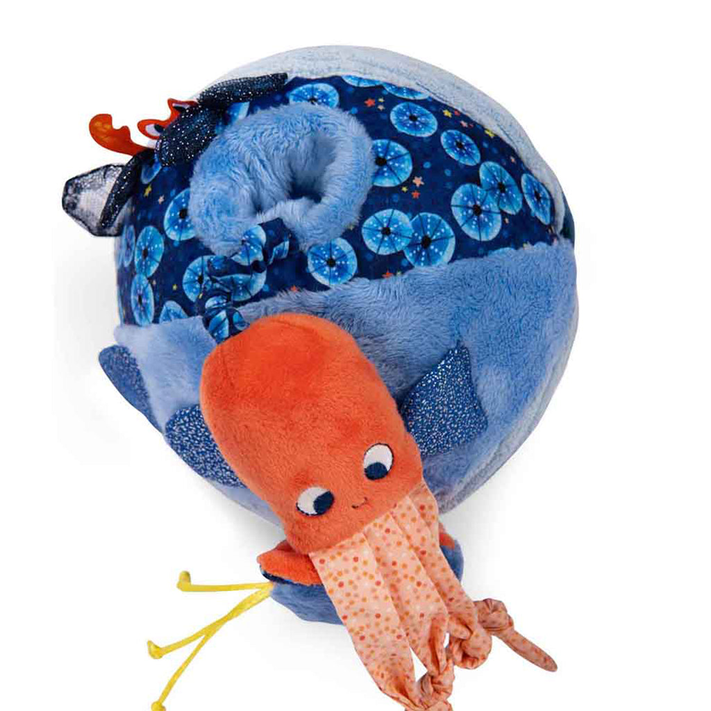 Moulin Roty Activity Ball with Sea Creatures, Les Aventures de Paulie