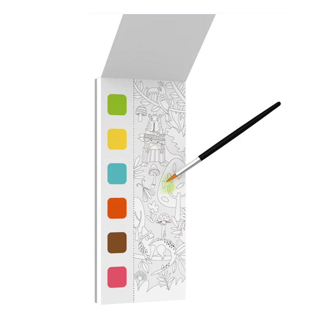 mierEdu, Watercolor Painting Book – Animal Friends