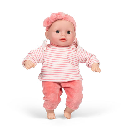 MaMaMeMo Dolls dukke 30 cm Ida i lyserødt tøj
